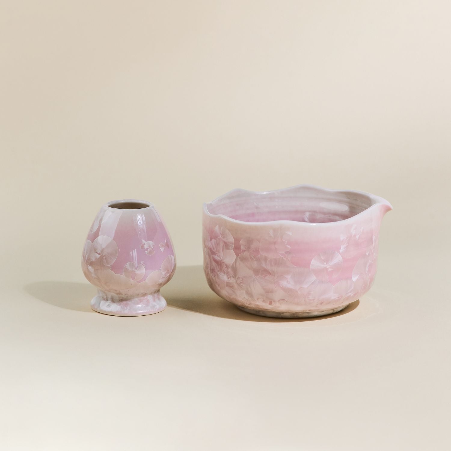 Haru Matcha Bowl & Whisk Holder Purple