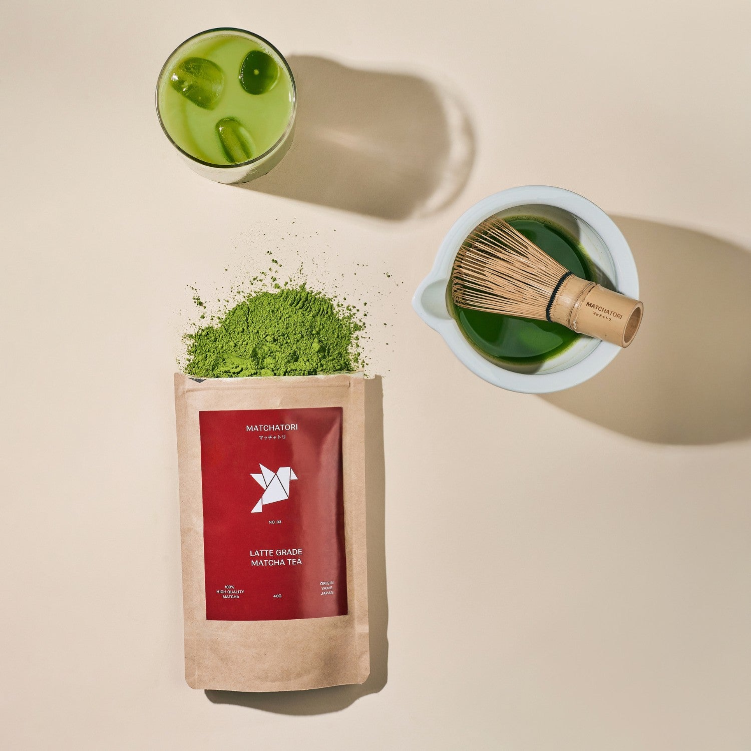 No 3. Latte Grade Matcha 40 g | Matchatori