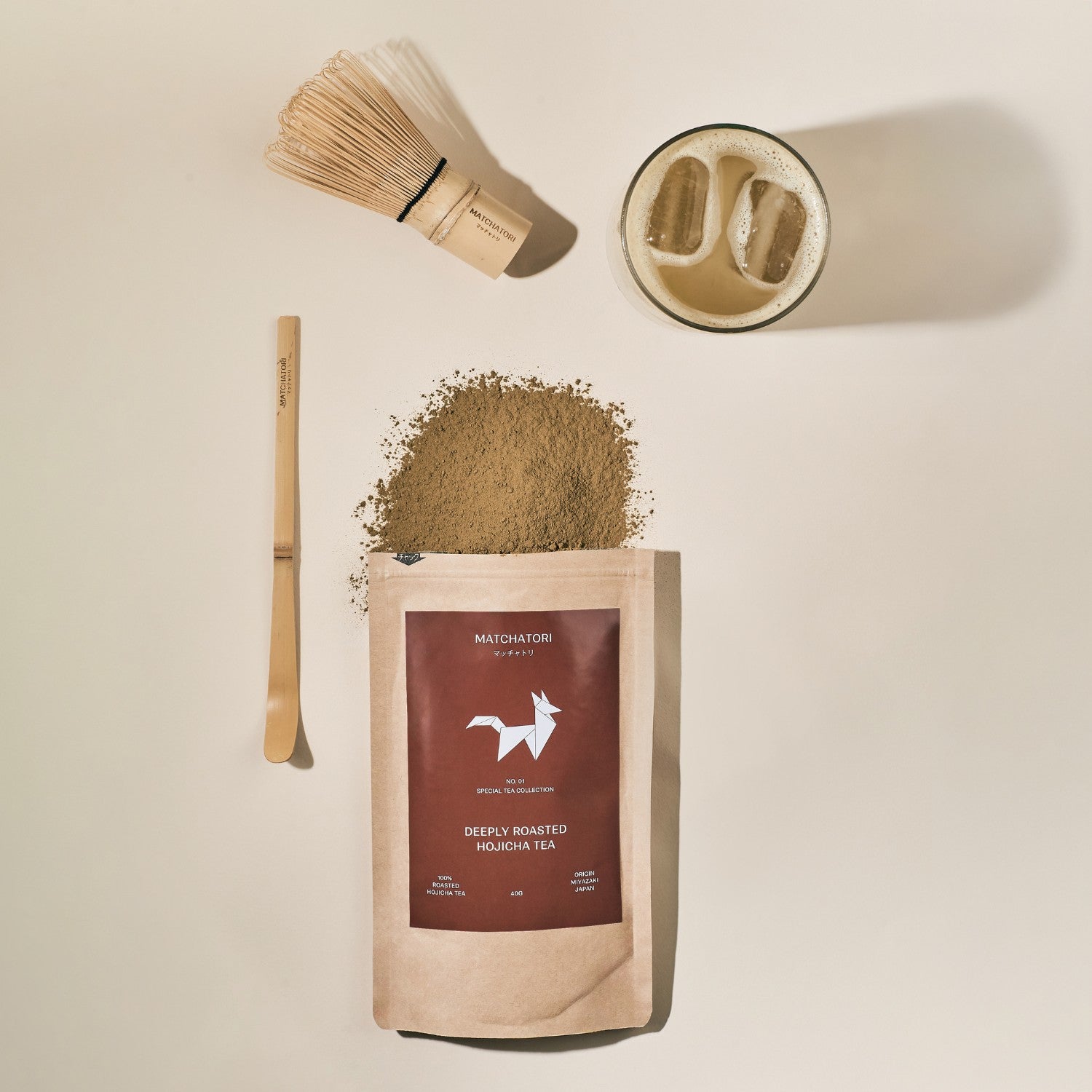 No 1. Deeply Roasted Hojicha Tea 40g